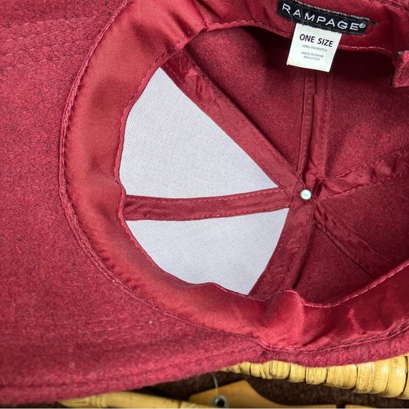 Maroon Baseball Cap - Picture 4 of 5